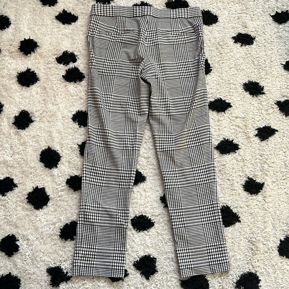 Amanda & Chelsea size 4 Black and White Houndstooth Pants - Picture 8 of 12